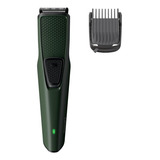 Aparador De Barba Philips - Bt1230/14, Verde Musgo Bivolt