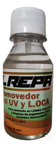 Removedor Limpiador De Gel Uv Y Lamina Oca