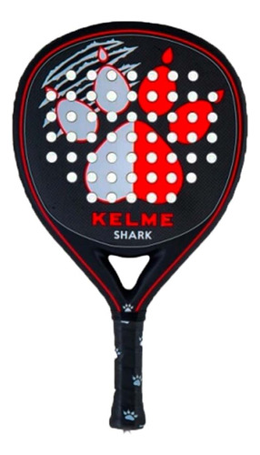 Paleta Padel Pala Kelme Shark Carbono 3k - Rex Color Negro