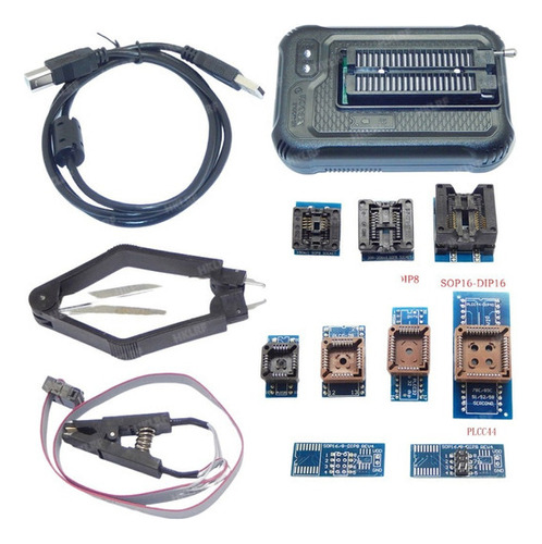 Gravador Eprom Tl866cs Minipro Soic8 Pic Bios Flash Tl866