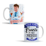 Taza El Mejor Médico Del Mundo Personalizada 11oz Mod572