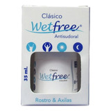 Antitranspirante Desodorante Wetfree Clasico Axilas Y Rostro