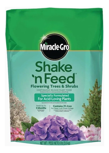 Miracle-gro Para Hortencias Azaleas Arboles Y Arbustos 3.6kg