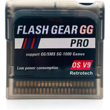 Cartucho Flash Card Sega Game Gear Microsd 8gb Incluida