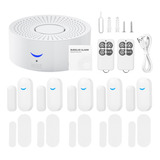 33 Sistema Alarma Seguridad Wifi Kit Sensor Puerta Ventana