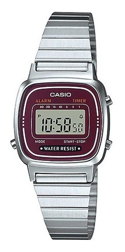 Reloj Casio Vintage La-670wa-4d Agente Oficial Caba