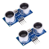 2x Sensor Ultrassônico Hc-sr04 De Distância Para Arduino