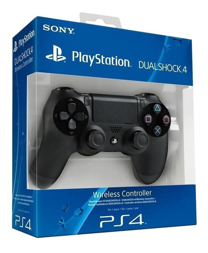 Joystick Ps4 Original Sony Dualshock Nuevo V2 Playstation 4 Caja Cerrada Bluetooth Control Entrada 3,5mm Vibración  