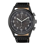 Reloj Citizen Ecodrive Chrono Ca062709h Hombre Color De La Malla Negro Color Del Bisel Negro Color Del Fondo Negro