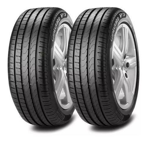 Kit X2 Pirelli P7 Cinturato 195/50 R16 Austral Gomas