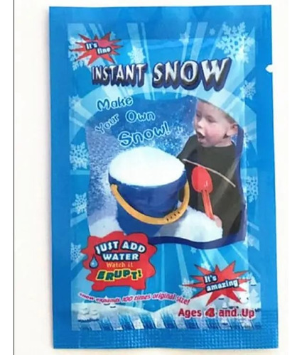 Polvo De Nieve Falso Mágicos Para Niños