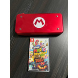 Estuche Nintendo Switch Metálico + Súper Mario 3d World