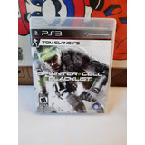 Splinter Cell Black List De Ps3,usado Y Funciona,blacklist.