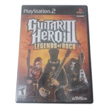 Playstation 2 Guitar Hero Legend Of Rock  O Jogo Orig 