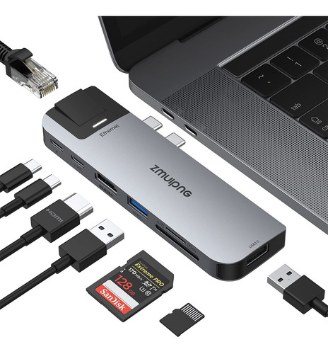 Adaptador Usb C Para Macbook Pro Macbook Air 13 15 16 Pulgad