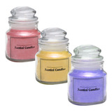 3pz Velas Aromaticas Aromaterapia Decoracion Hogar Spa