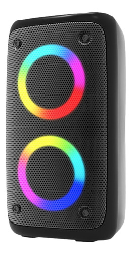 Caixa De Som Bluetooth Potente Multimídia Com Led Rgb Radio