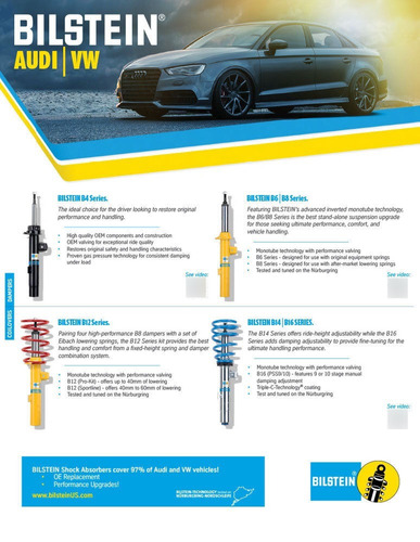 Amortiguadores Bilstein Para Audi Q3 2015-2016 Bajo Pedido Foto 4