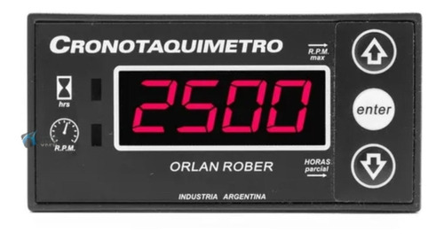 Tacometro Y Horimetro Digital 12v - 24v Volts Orlan Rober 