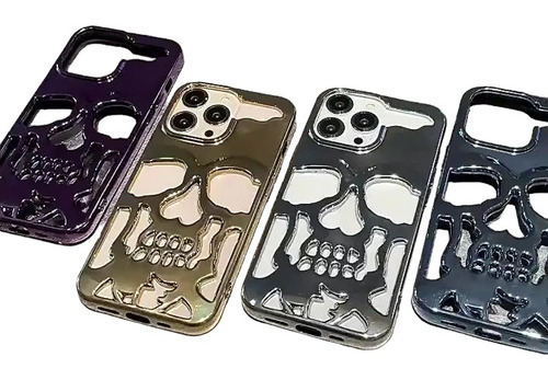 Funda Calavera P/ iPhone Varios Modelos