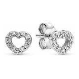 Pandora Jewelry Be My Valentine - Pendientes De Plata De Le.