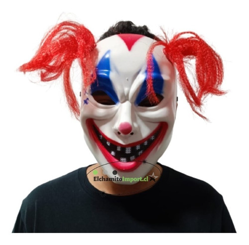 Mascara  Halloween Payaso Clown