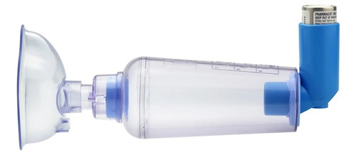 Aerocamara Antibacterial Transparente Able + Máscara Adulto Color Agua