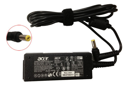 Cargador Original Acer 532h 752 D257 Za3 Zh6 19v 2.15a 40w