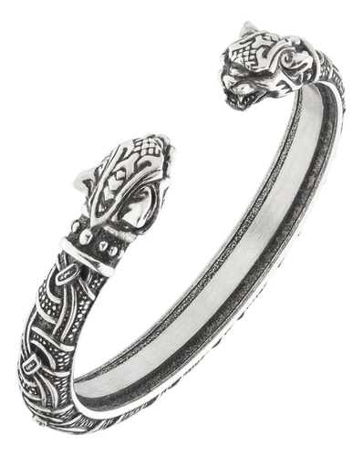 Pulsera Vikinga - Anillo De Brazo Nordico De Peltre Ajustabl