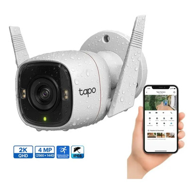 Cámara de seguridad Wi-Fi IP TP-Link Tapo C320ws para para exteriores con lluvia 3MP | Envío gratis