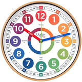 Reloj De Aprendizaje Para Niños - Reloj De Enseñanza Para De