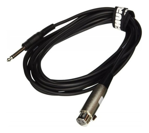 Cable Para Micrófono Shure C15ahz Xlr-plug 4.5mts Cromado