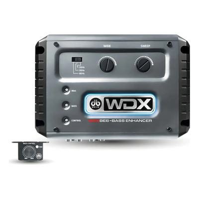 Procesador Digital de Graves 2 Canales DB Drive WDXBE6 con Control Remoto Para Auto | Meses sin interés