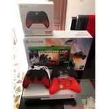Xbox One S 1tb Con 2 Controles Color Blanco Y  Uno Rojo Edic