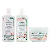 Kit 3 Bio Kleno Shampoo Acondicionador Mascara - Vegano 