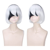 Juego De Anime Cosplay Nier Automatas 2b 9s Pelucas, Pelo