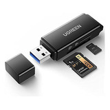 Adaptador Usb 3.0 De Sd Y Micro Sd Ugreen - Leer Descuento