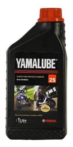 Aceite Moto Yamalube 2t Semi Sintetico 1 Litro - Um