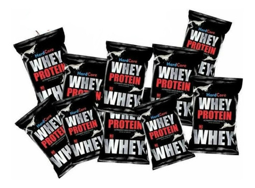 10 Paquetes  Whey Protein Hardcore Nutrition 1080g Cada  Uno