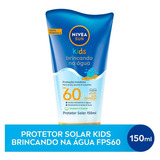 Protetor Solar Nivea Sun Kids Fps 60 1 Unidade De 150 Ml