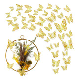 72 Mariposas Decorativas 3d Pegatinas Pared Estereoscópico