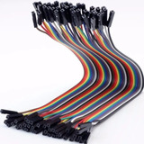 Cables Para Protoboard Hembra Hembra 20cm X40 Dupont Arduino