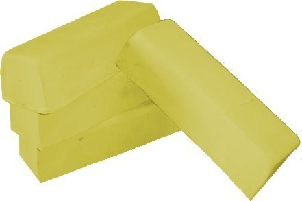 Sebo Puro Amarelo - Ideal Abrasivos - Barra Com 1kg.