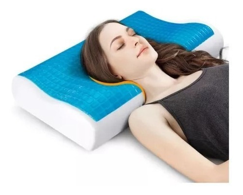 Almohada Memory Pillow Ortopédica Indeformable Cool Gel Fund