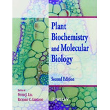 Libro Plant Biochemistry And Molecular Biology - Per Lea