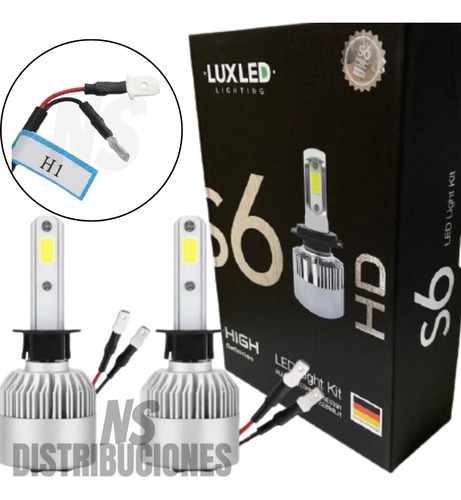 Kit Cree Led S6 Plus Nuevo 44000l H3 H1 H7 H4 H27 H11 9006