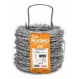 Arame Farpado Aço Zincado 1,6mm X 100m Rodeio Belgo