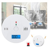 Detector De Humo Gas Carbon Monoxide Alarma Y Sensor Con Lcd