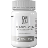 Magzi-vital - 800mg Magnesio Citrato + Zinc  / 60 Cápsulas