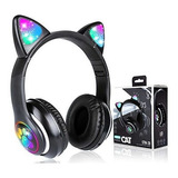 Onxe Auriculares Bluetooth Niños, Auriculares Inalámbricos Color Black